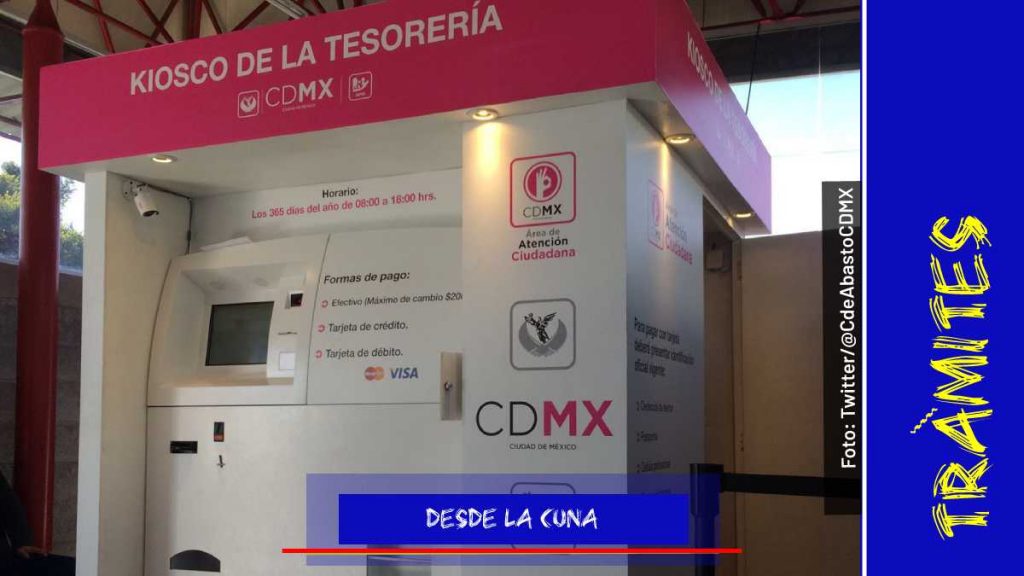Módulos para sacar actas de nacimiento en la CDMX