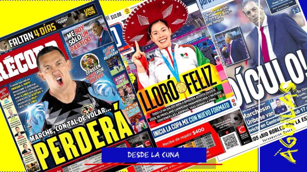portadas de deportes 30 de julio