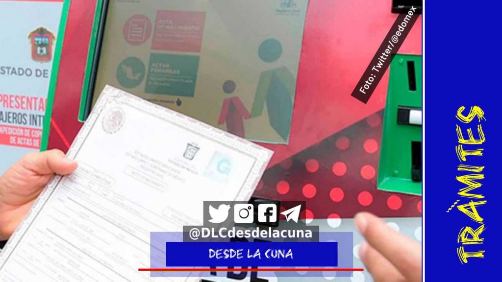 sacar actas de nacimiento en edomex