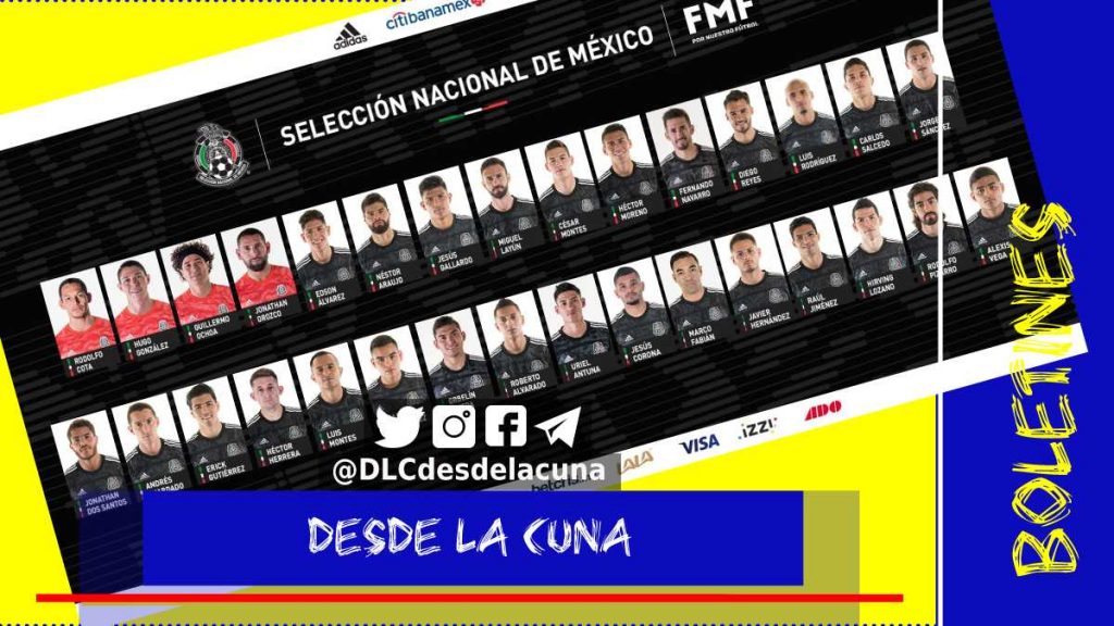 convocados México vs estados unidos y argentina