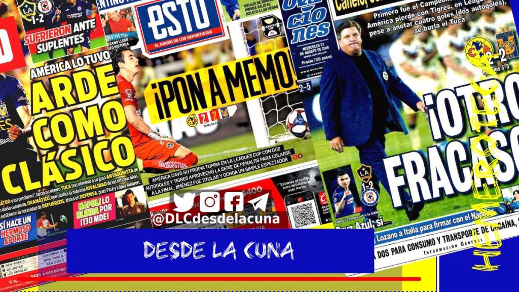 portadas de deportes 21 de agosto