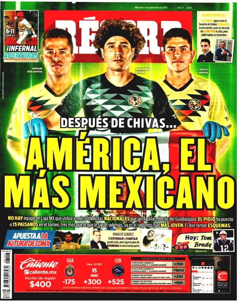 portadas de deportes 4 de septiembre