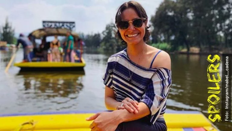 Ella es María Luisa Xicotencatl en la serie Hernán Cortés