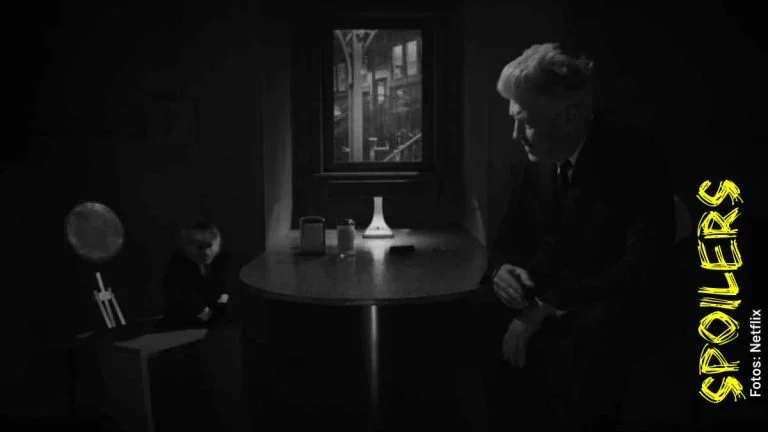 Quién es quién en What did Jack do?, corto de David Lynch en Netflix