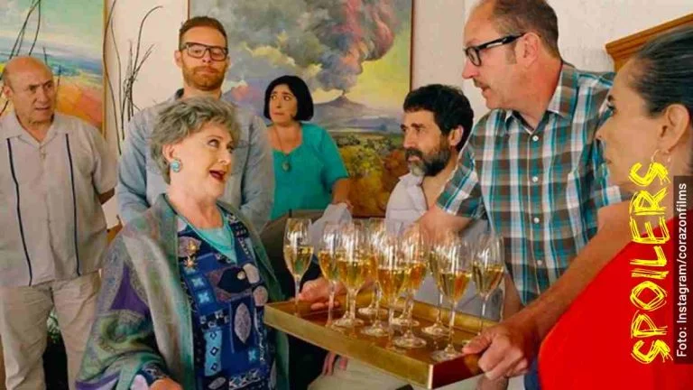 Quién es quién en La Boda de la Abuela, película en Netflix