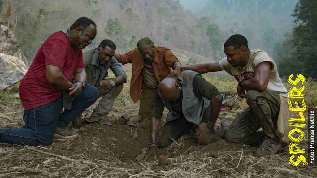 personajes 5 sangres película