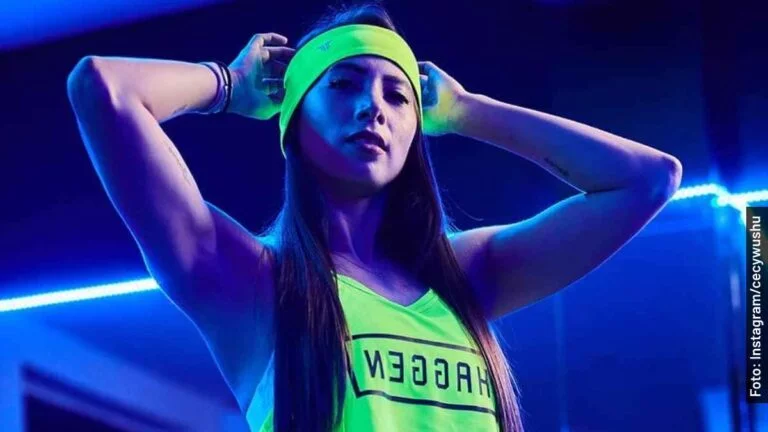 Así es el festejo de Cecy Wushu o Cecilia Álvarez en Exatlón México