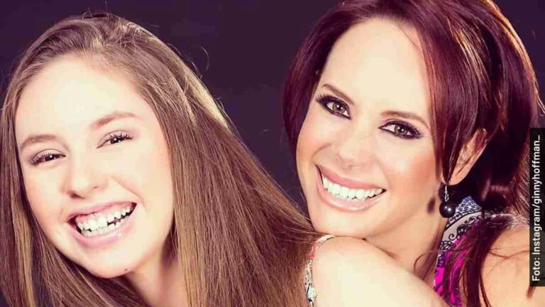 Ella es Alexa, hija de Héctor Parra y Ginny Hoffman