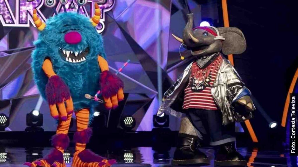 elefante la máscara