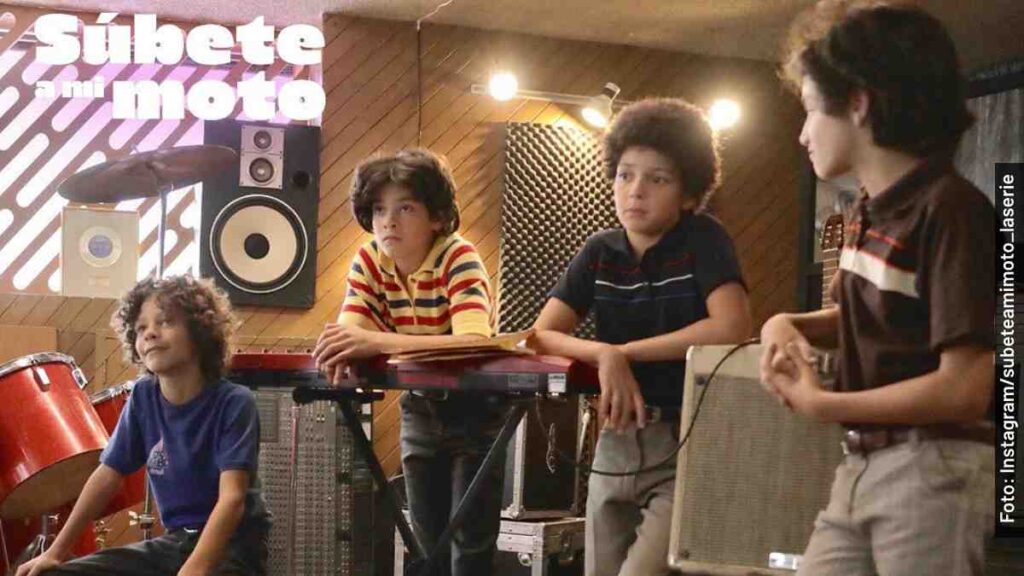 personajes súbete a mi moto serie