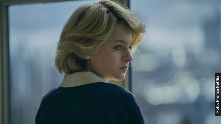 Ella es Diana de Gales o Lady Di en The Crown, serie de Netflix