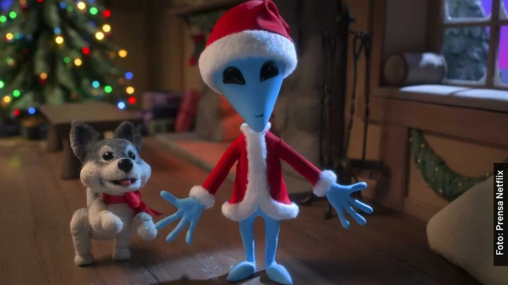 voces navidad xtraterrestre película