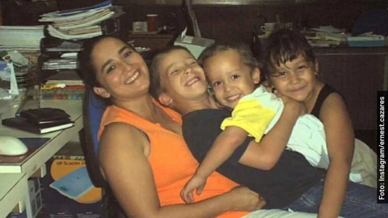 Ella es doña Marigel, mamá de Aristeo y Ernesto Cázares de Exatlón México