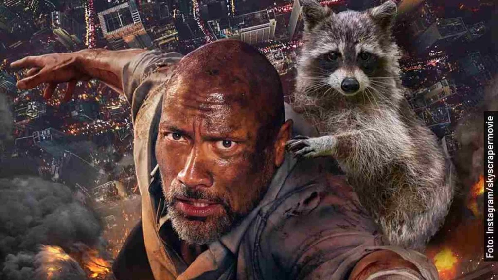 personajes rascacielos rescate en las alturas película