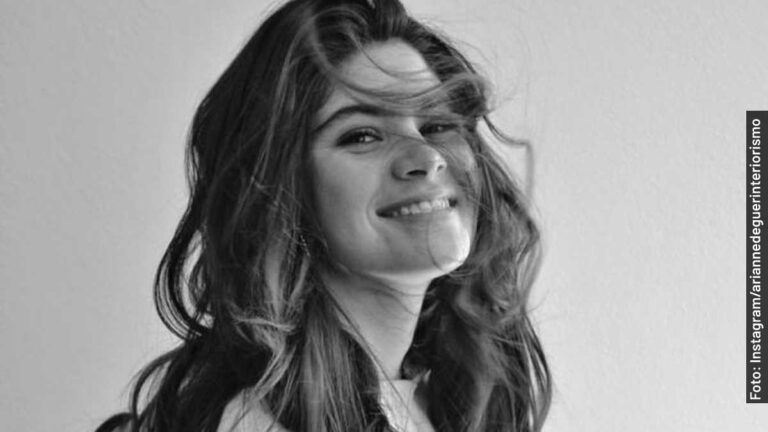 Ella es Arianne Deguer, novia del actor Ricardo Crespo