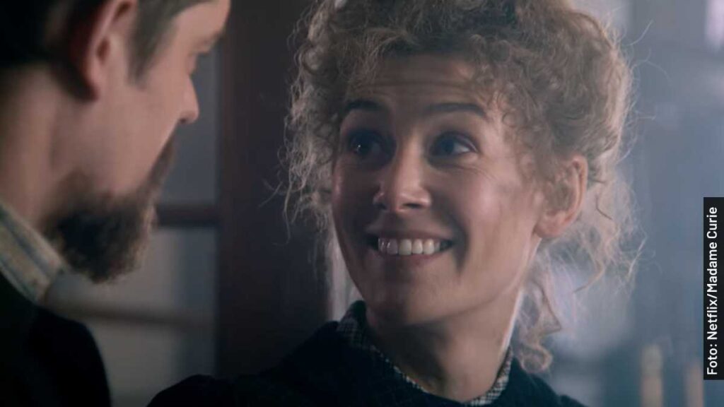 personajes madame curie película