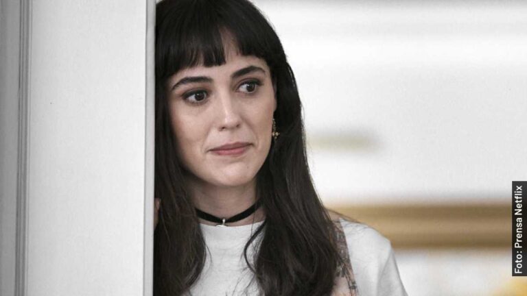 Ella es Sophie en Luis Miguel, serie de Netflix, y en la vida real