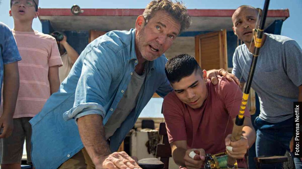 personajes milagro azul película