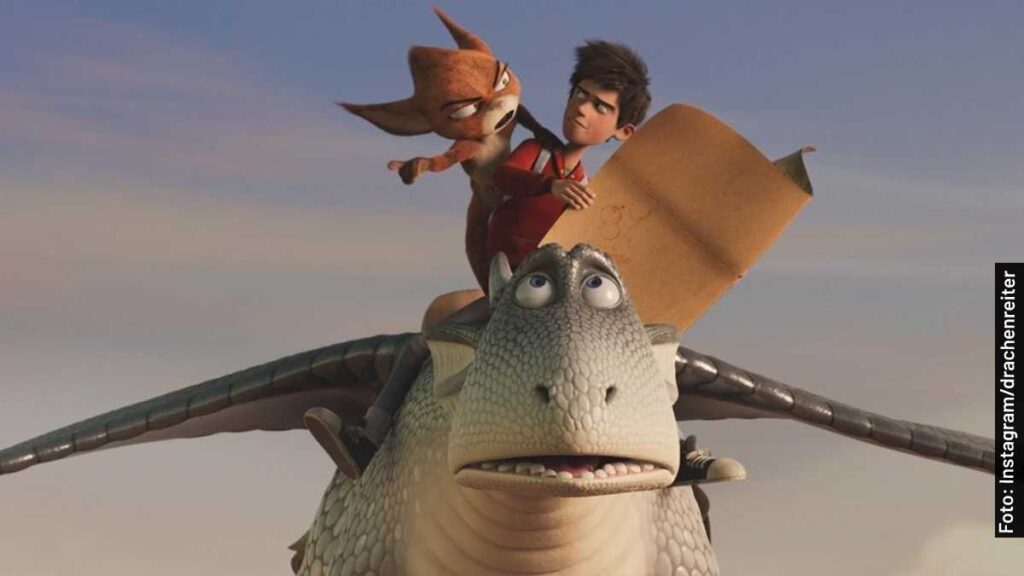 voces el jinete del dragón película
