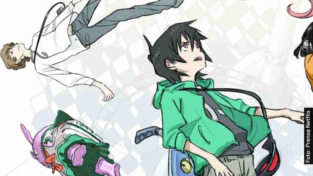 voces jóvenes en órbita serie anime