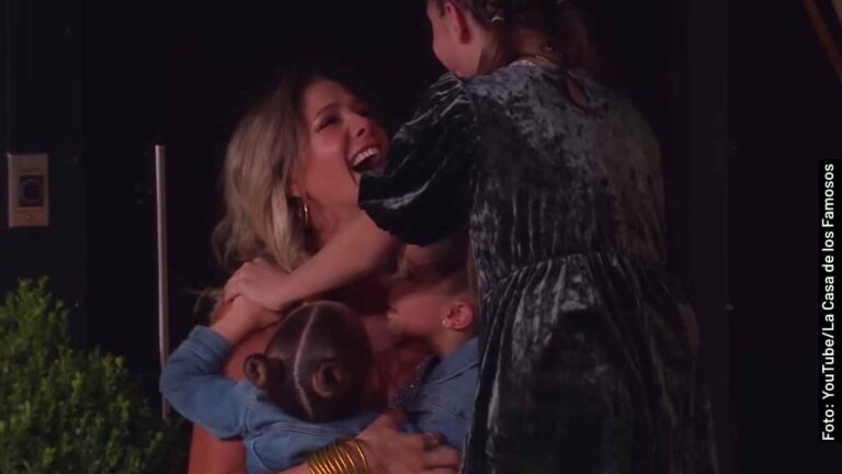Cómo recibió Natalia Alcocer a sus hijas en La Casa de los Famosos