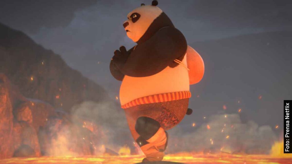 voces kunfu panda el guerrero dragón serie