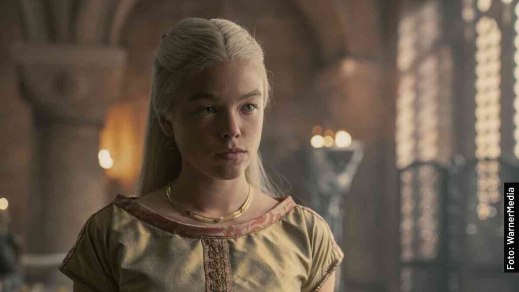 rhaenyra targaryen la casa del dragón serie