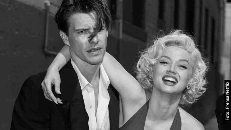 Quién es Charles Chaplin Jr en Rubia, película de Netflix, y en la vida real