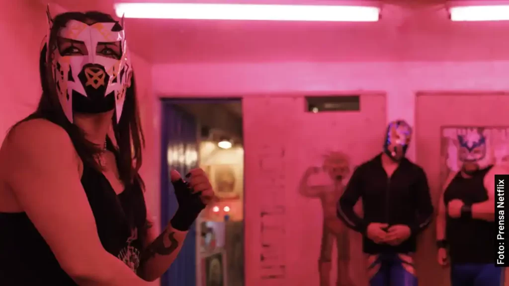 Ludark Shaitan, luchadora de Contra las Cuerdas en la vida real