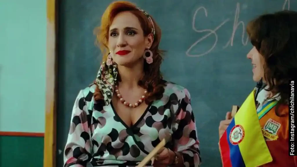 Cecilia Navia, la actriz que interpreta a la profesora Estela en La Primera Vez