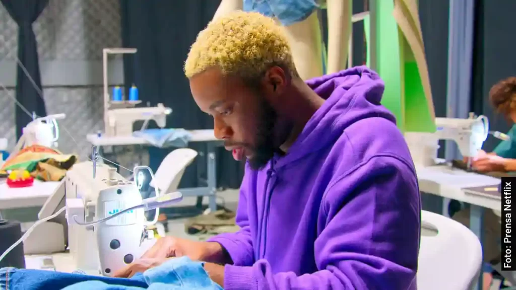 Deontré Hancock de Next in Fashion