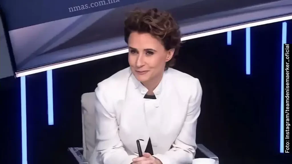 Denise Maerker, conductora de Tercer Grado Deportivo