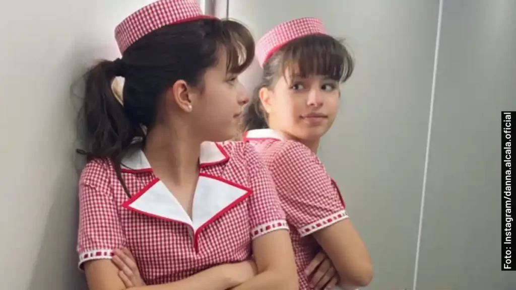 Danna Alcalá, la actriz que interpreta a Tina en Ellas Soy Yo Gloria Trevi