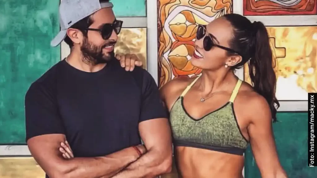 Macky González y su ex novio Rubén Anaya