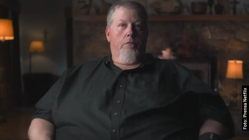 David Glatzel, durante la entrevista en Juicio al Diablo, documental de Netflix