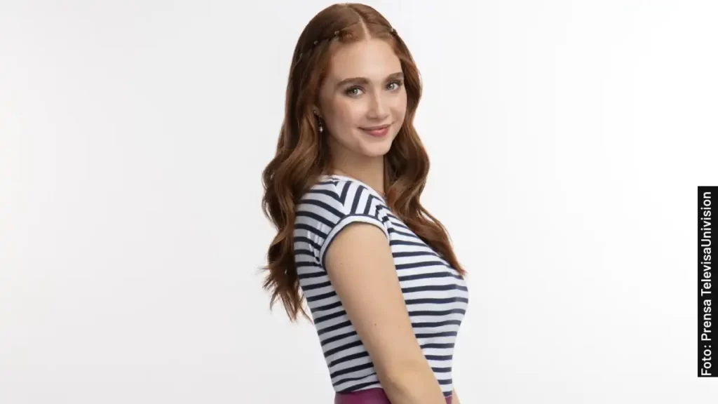 La actriz Daniela Martínez como Brenda Uriarte en Golpe de Suerte, telenovela de TelevisaUnivision
