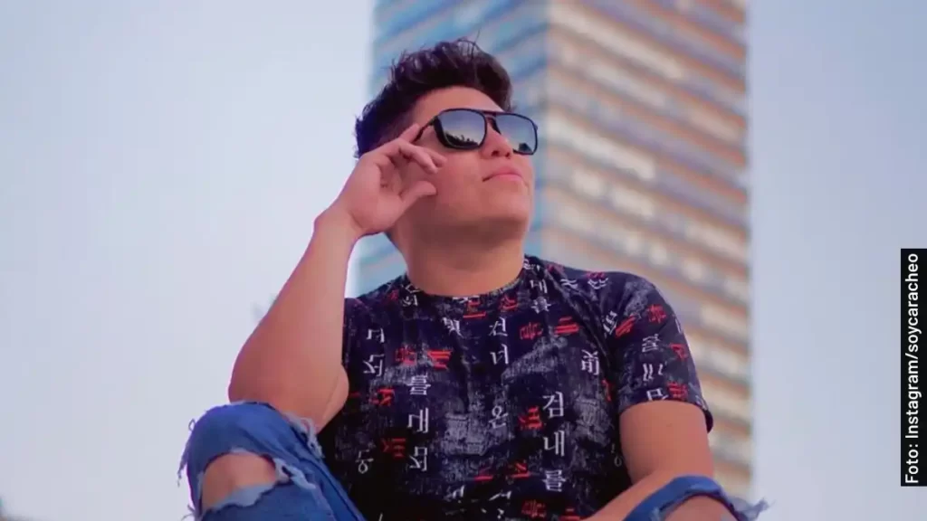 Luis Caracheo, quien sale con Wendy Guevara en Perdida, pero Famosa