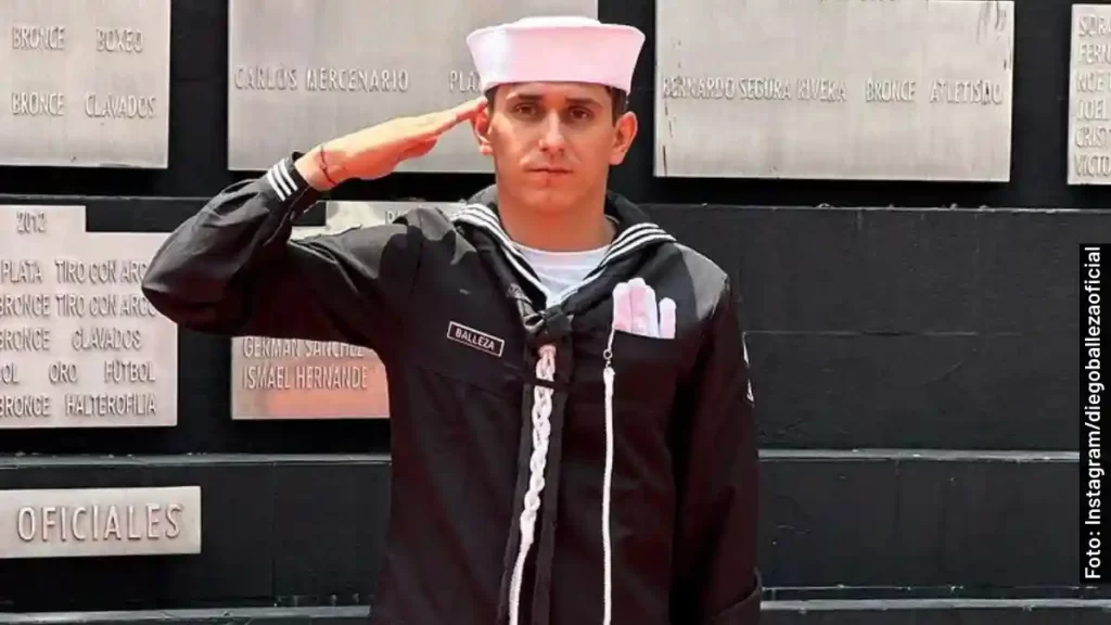 Diego Balleza de Exatlón México, reality show de TV Azteca