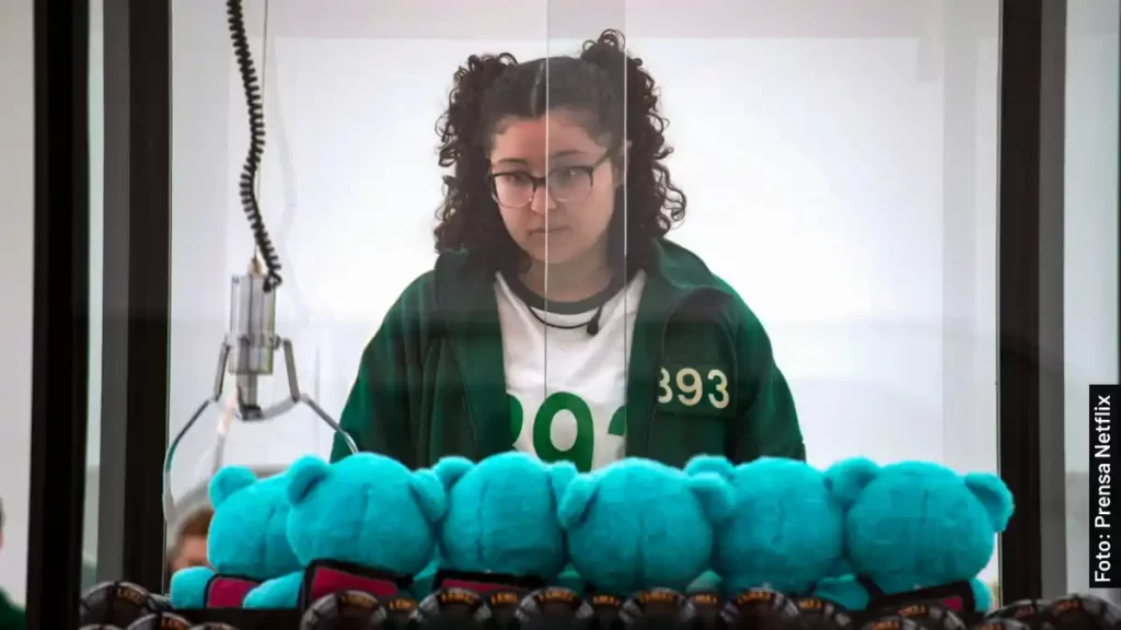 Jackie, número 393 en El Juego del Calamar: El Desafío, reality show de Netflix