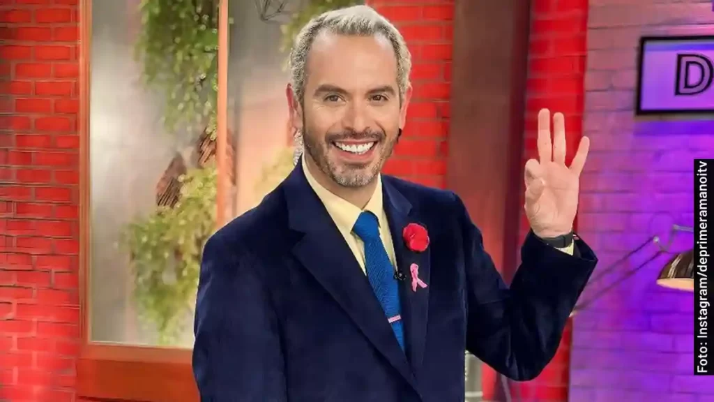Lalo Carrillo, conductor en De Primera Mano, programa de Imagen Televisión