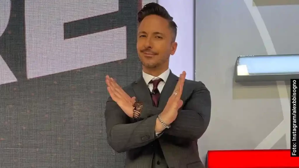 Alex Bisogno, conductor en Al Extremo, programa de TV Azteca