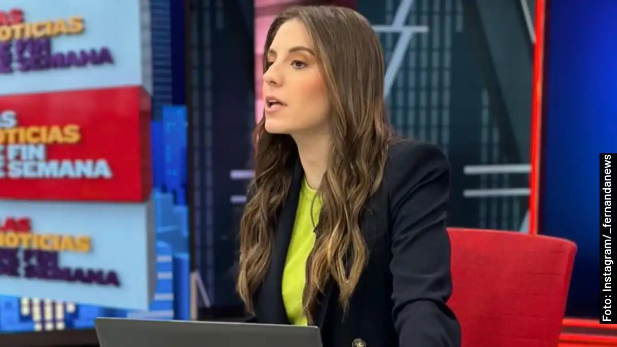 Fernanda Calderón, conductora y reportera de Foro TV y N+ en Televisa