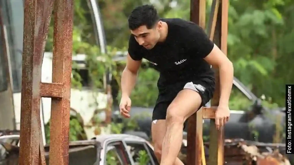 Saúl Aguirre, participante de Exatlón México, reality show de TV Azteca