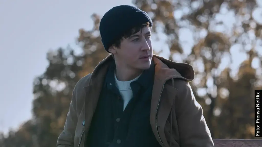 El actor Alex Sharp como Will Downing en la serie El Problema de los 3 Cuerpos