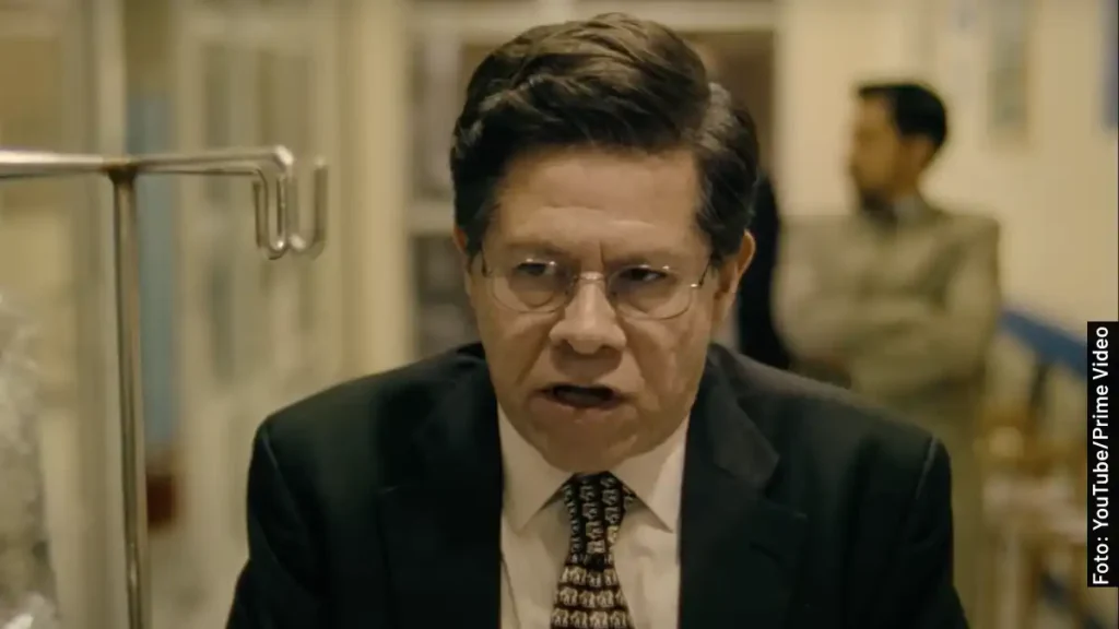 el procurador Jesús Villarreal en la serie ¿Quién lo Mató? y en la vida real