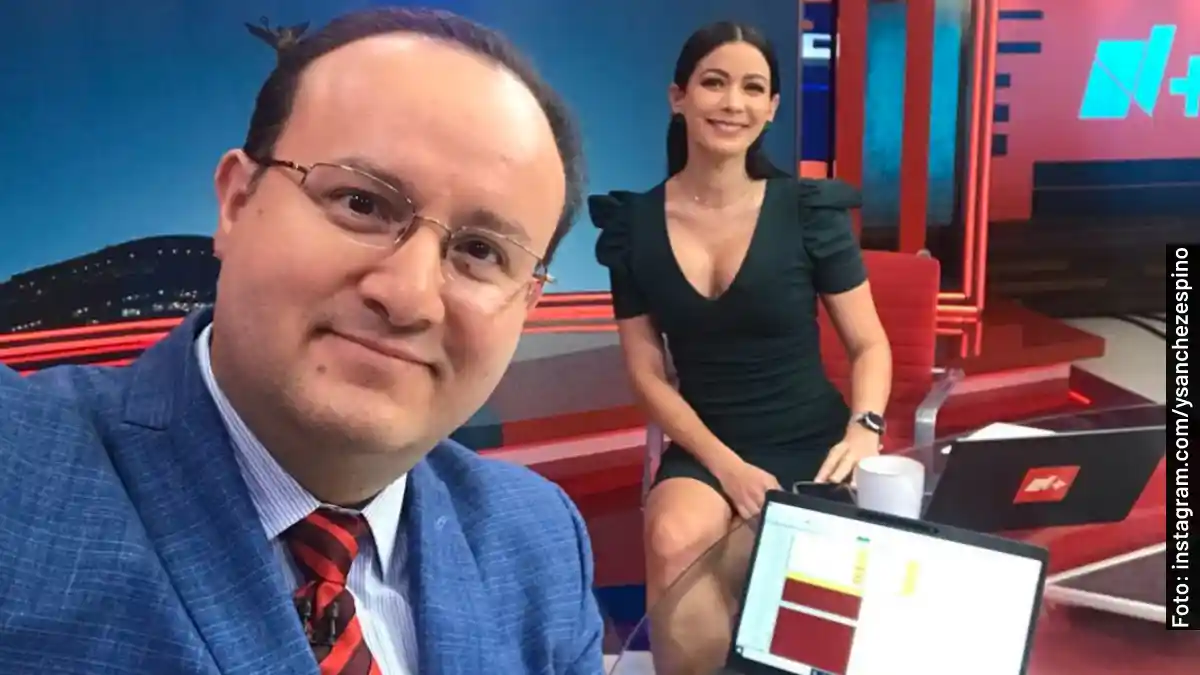 Erik Camacho, conductor de Las Noticias en Foro TV de Televisa