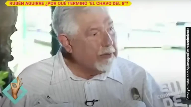 Rubén Aguirre revela por qué terminó El Chavo del 8