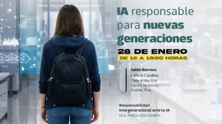 Convoca BUAP a seminario especializado sobre “IA responsable para nuevas generaciones”
