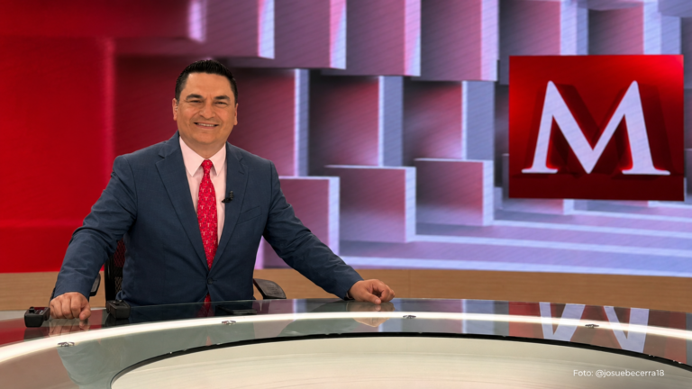 Quién es y qué edad tiene Josué Becerra en Milenio y Telediario de Canal 6