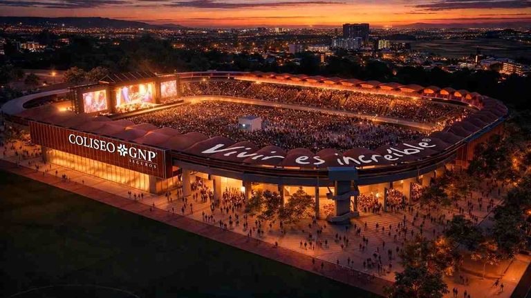 ¿Abre el Coliseo GNP en Guadalajara con capacidad de 30 mil personas?